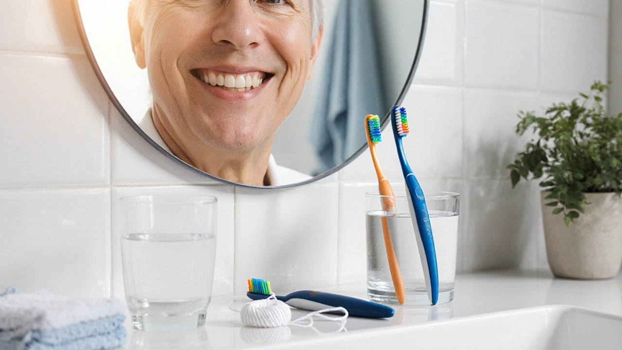 Dentální hygiena pro pacienty s pevnými zubními náhradami - praktický průvodce