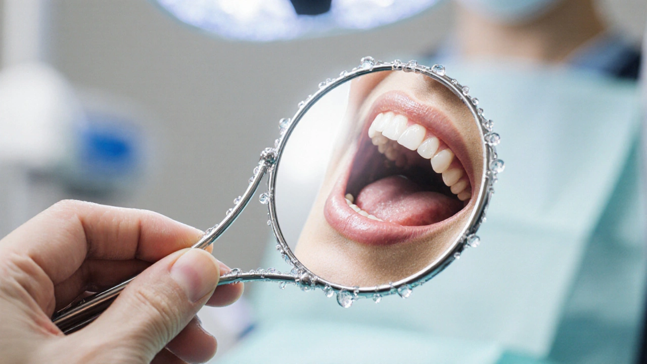 Jaké zrcátko používá zubní lékař a proč je to důležité