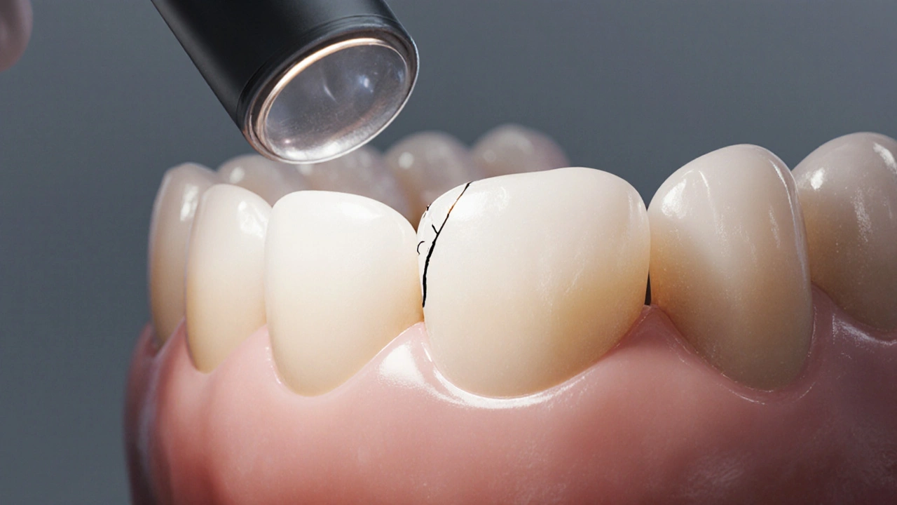 Prasklá zubní sklovina: jak ji správně diagnostikovat a nezmeškat příznaky?