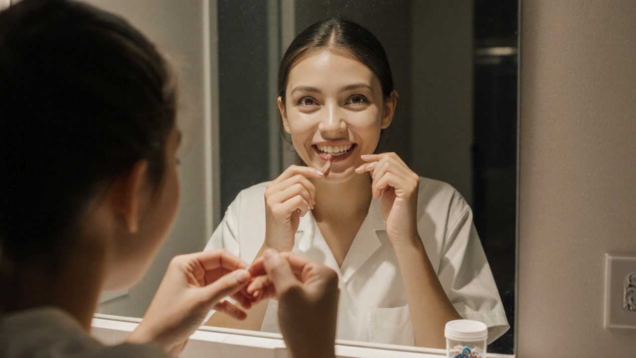 Gumičky na rovnátka: Jak je správně nosit a zvládnout každodenní život