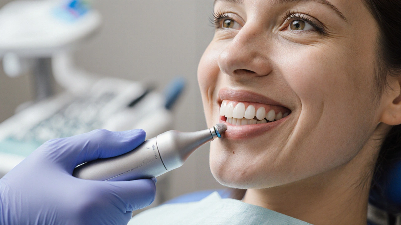 Pískování zubů: Co si o tom skutečně myslí zubní lékaři