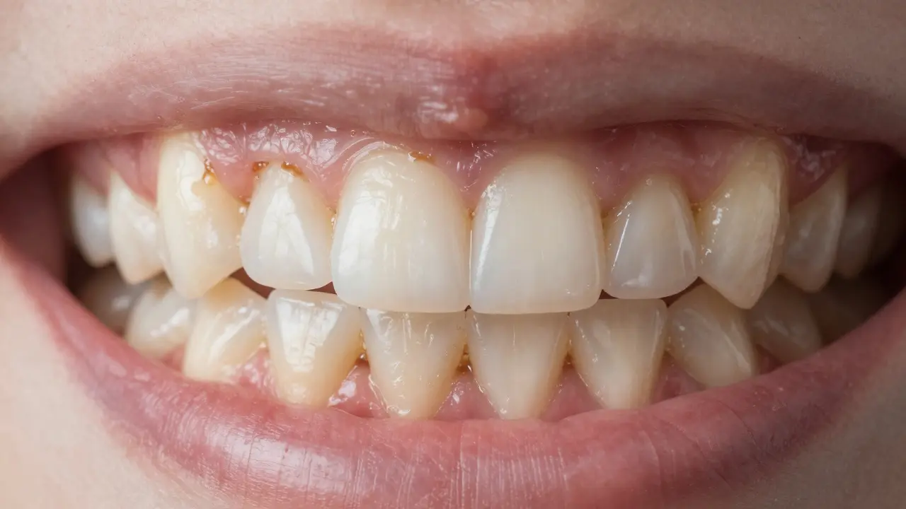 Jak vypadá zubní kámen a jak ho poznat na první pohled