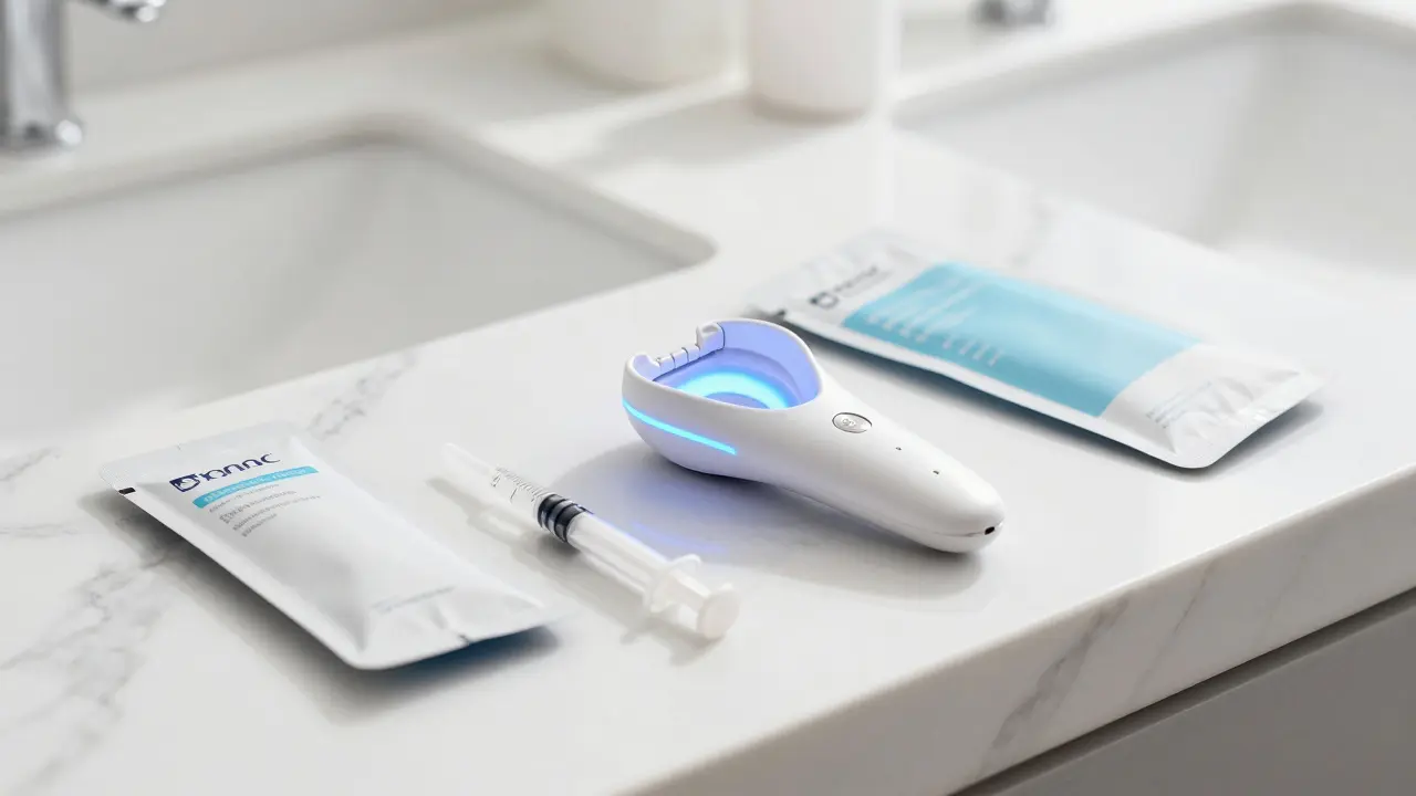 Sady na bělení zubů: Jak vybrat tu správnou a nezničit si sklovinu