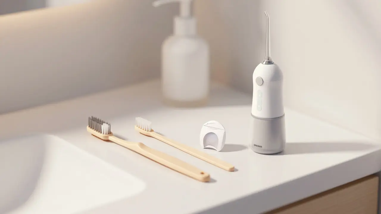 Hygienické pomůcky pro prevenci tvorby zubního kamene