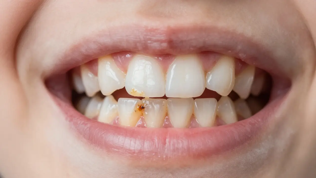 Zubní kámen u dětí: Bezpečné přírodní metody a kdy vyhledat dentista