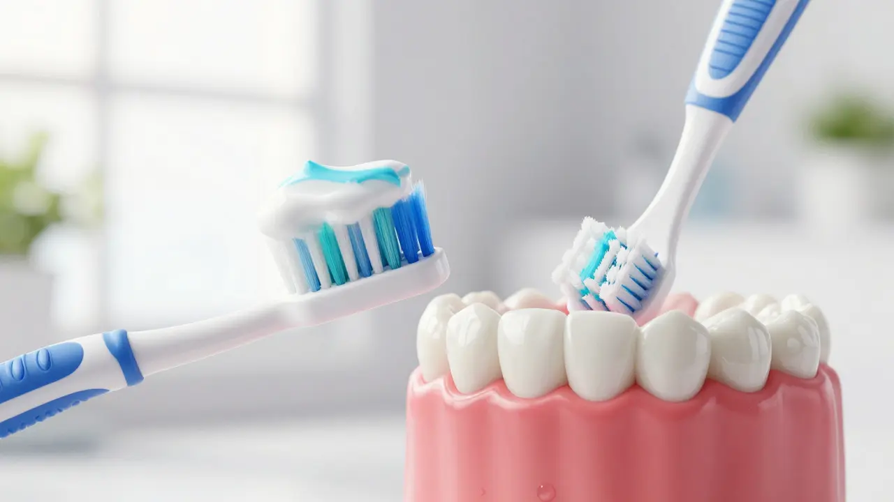 Správná technika čištění zubů pro prevenci kamene