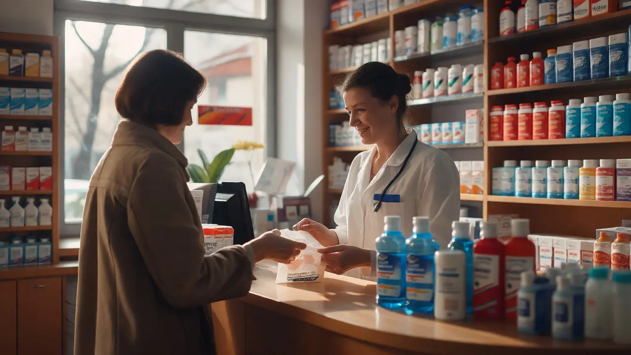 Nákup léků proti bolesti po vytržení zubu v lékárně